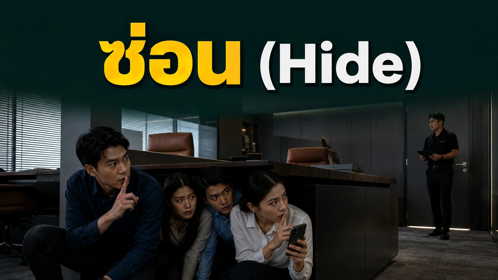 หลักการซ่อน (Hide) และความต่างระหว่างที่กำบังกับที่บังสายตา