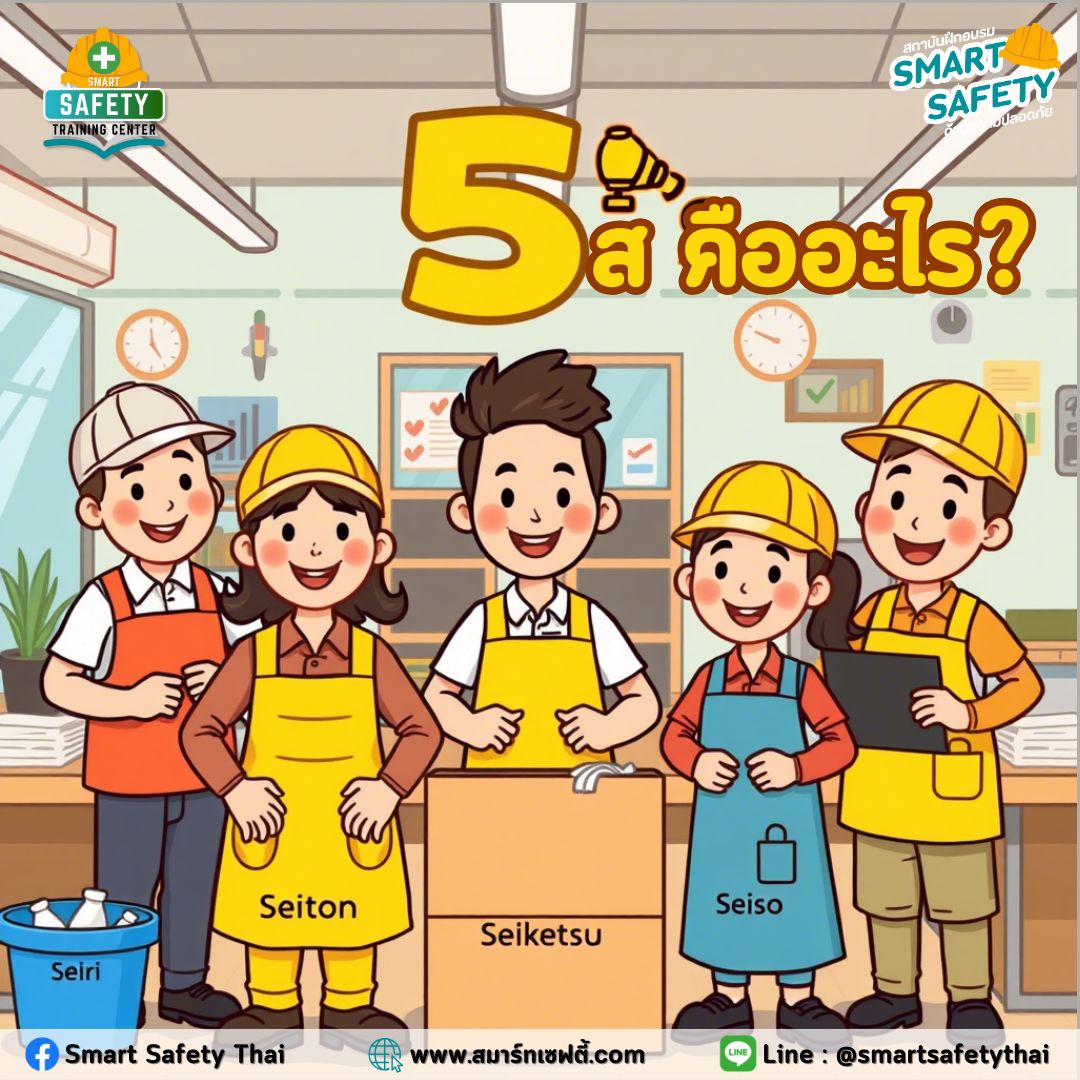 5 ส คือ อะไร (ไม่ใช่แค่เรื่องความสะอาด)