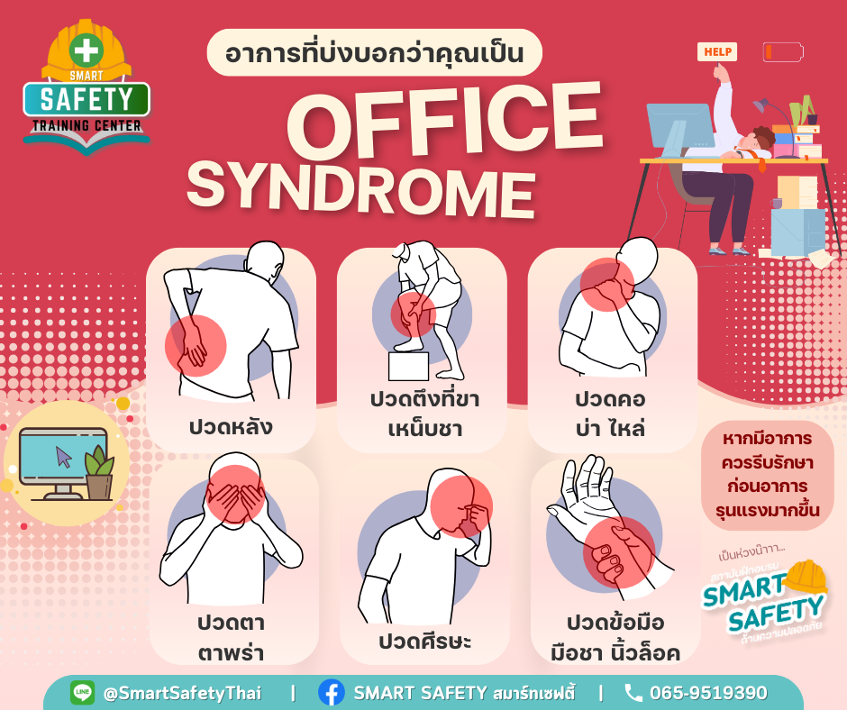 อาการที่บ่งบอกว่าคุณเป็น Office Syndrome