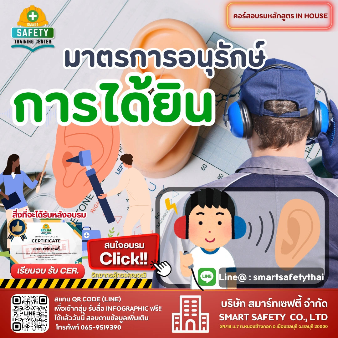หลักสูตร มาตรการอนุรักษ์การได้ยิน
