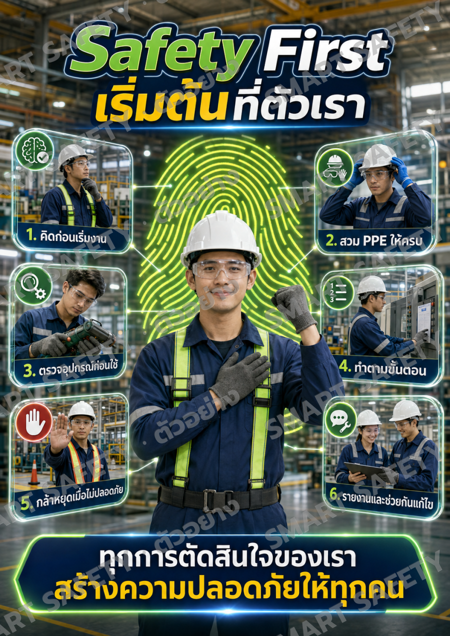 Safety First เริ่มต้นที่ตัวเรา