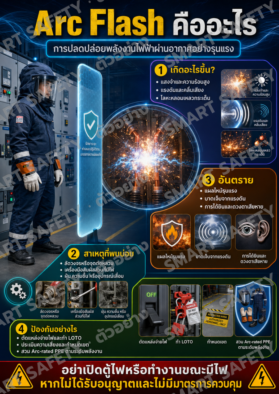 Arc Flash คืออะไร