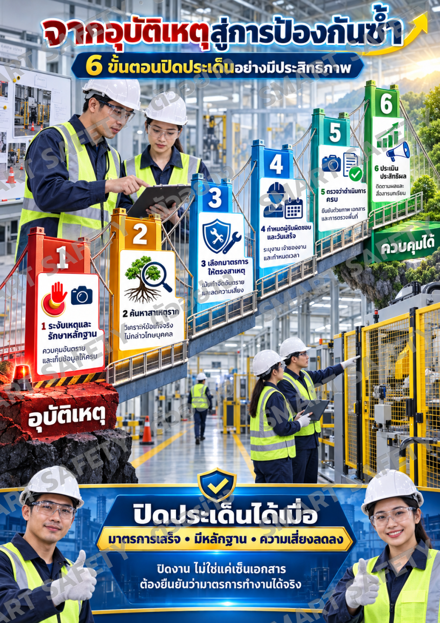 จากอุบัติเหตุสู่การป้องกันซ้ำ