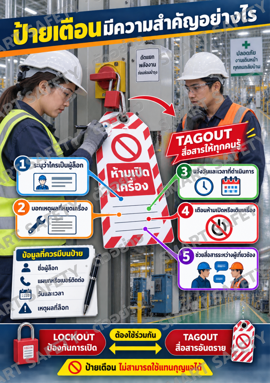 ป้ายเตือนมีความสำคัญอย่างไร