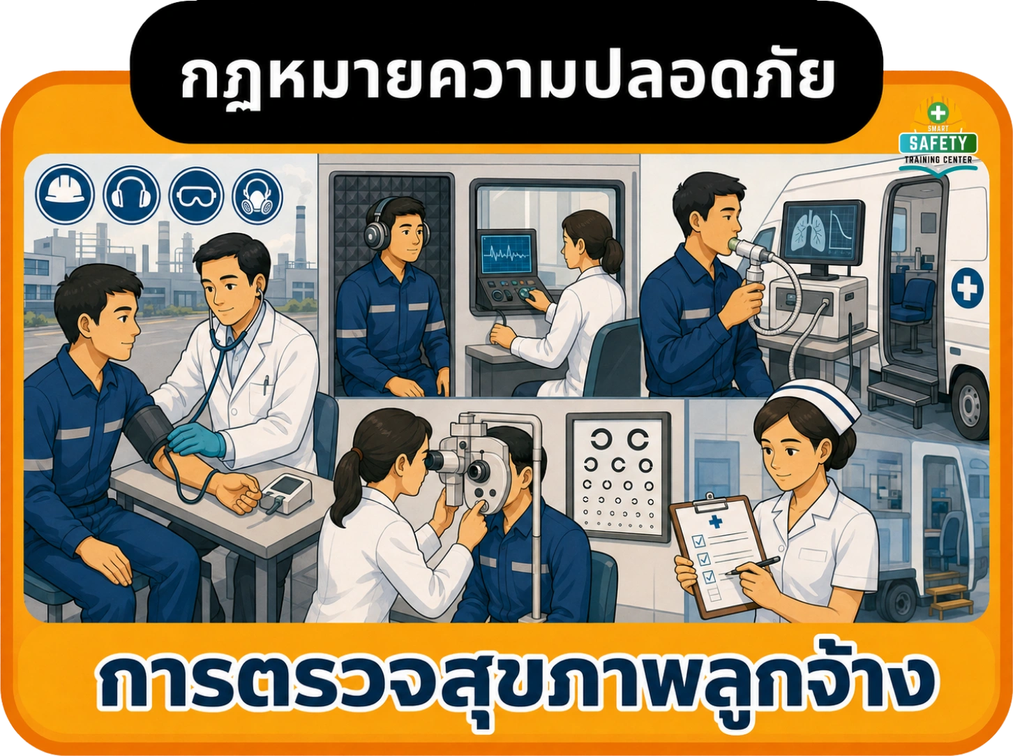 การตรวจสุขภาพลูกจ้าง