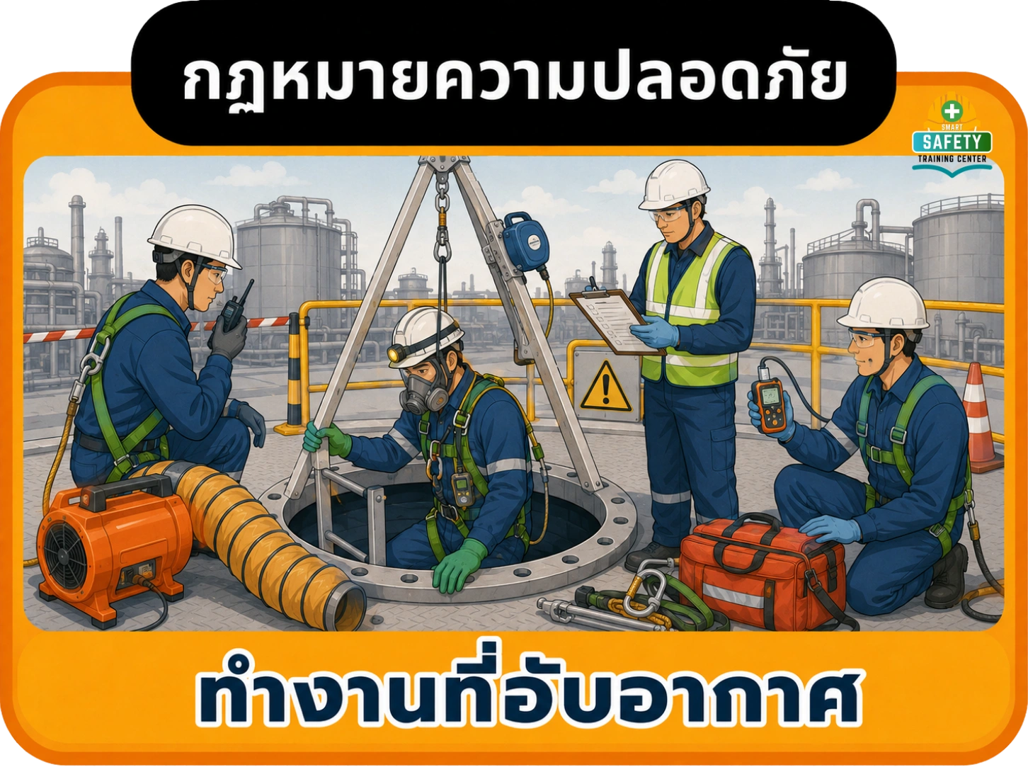 ทำงานที่อับอากาศ