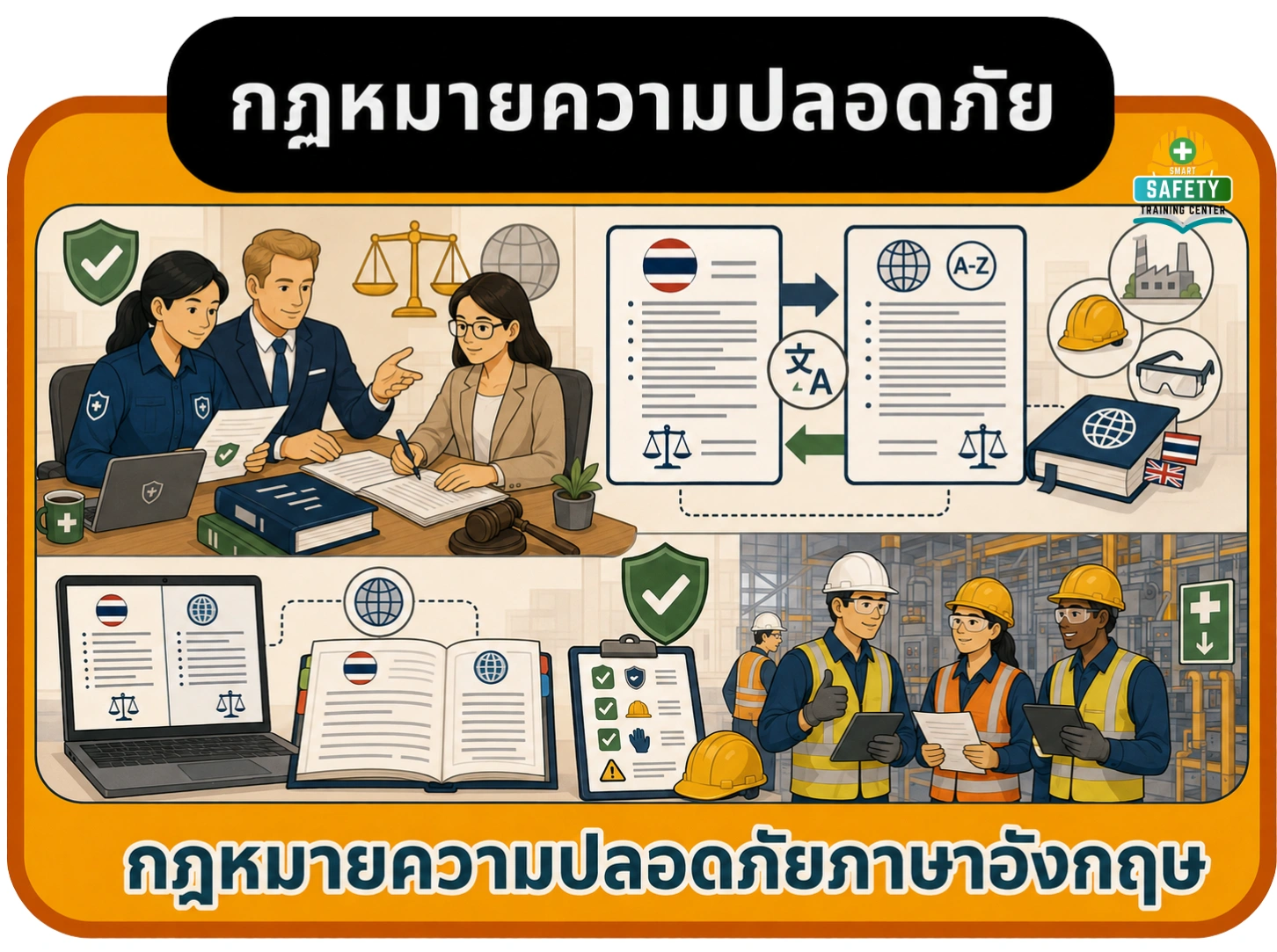 กฎหมายความปลอดภัยภาษาอังกฤษ
