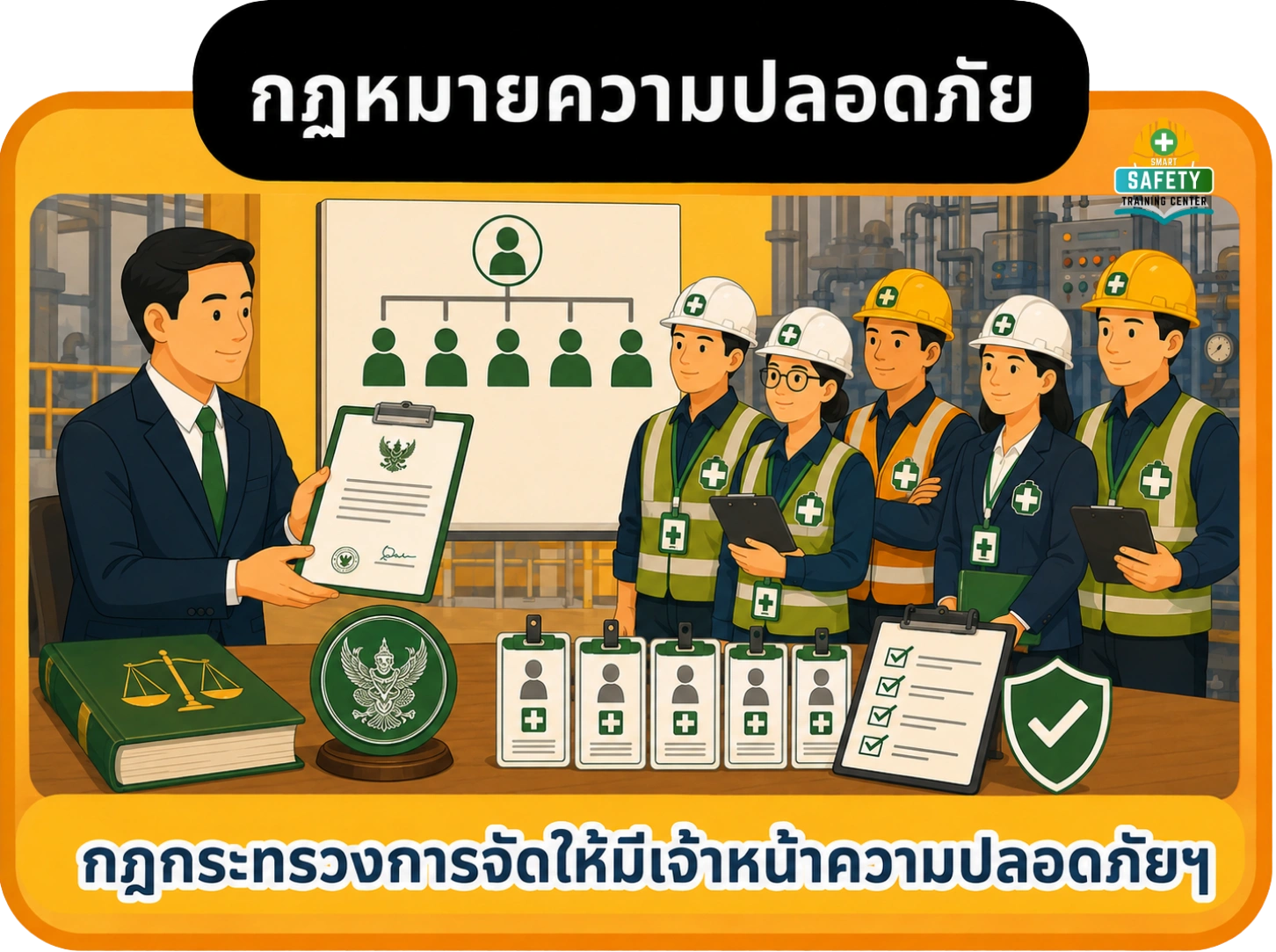 กฎกระทรวงการจัดให้มีเจ้าหน้าความปลอดภัยฯ
